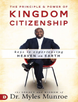The Principle and Power of Kingdom Citizen - Myles Munroe.pdf